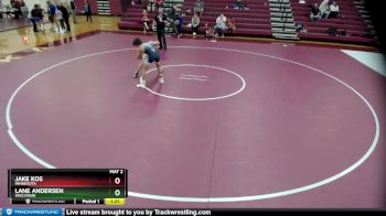 126 lbs Semifinal - Jake Kos, Minnesota vs Lane Andersen, Wisconsin