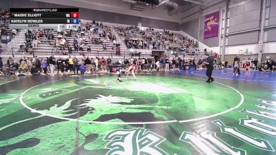 U17 Women - 40 lbs Semis - Maisie Elliott, WA vs Katelyn Rowles, IN