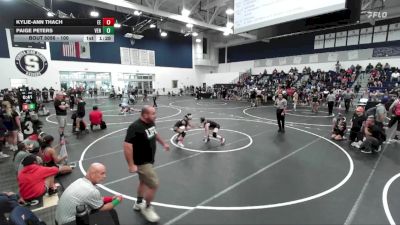 100 lbs Semifinal - Paige Peters, Ventura vs Kylie-Ann Thach, Eastvale Elite