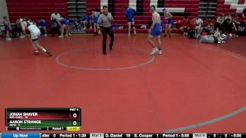 145 lbs Round 4 (12 Team) - Jonah Shaver, Bob Jones vs AARON STRANGE, Arab