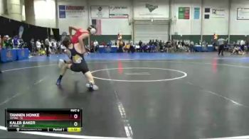 126 lbs Quarterfinals (8 Team) - Kaleb Baker, St Paul vs Tannen Honke, Yutan