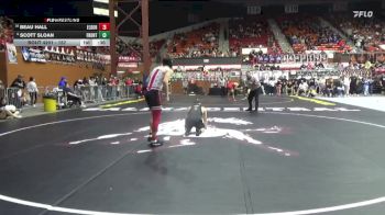 157 lbs Cons. Round 1 - Beau Hall, El Dorado vs Scott Sloan, Frontenac Hs