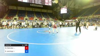 132 lbs Rnd Of 32 - William Dekraker, New Jersey vs Dailey Jennings, Oklahoma