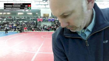 165 lbs Consi Of 4 - Vanessa Tshibombi, Stratford vs Jasmine Afrailova, Suffield/Windsor Locks