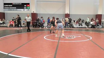 157 lbs Consi Of 8 #1 - Laird Root, North Carolina vs Logan Cravatas, Ohio