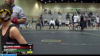 67 lbs Round 4 (6 Team) - Max Lindquist, Indiana Outlaws vs Zekiel Holmes, Ares