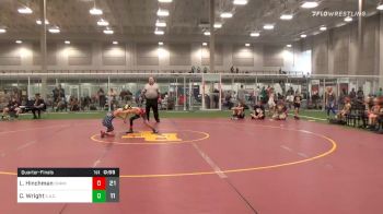 70 lbs Quarterfinal - Lincoln Hinchman, Team Hammer-OH vs Chase Wright, Elite Athletic Club DZ