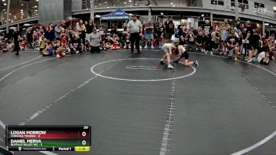 52 lbs Placement (4 Team) - Daniel Merva, Buffalo Valley WC vs Logan Morrow, Cordoba Trained