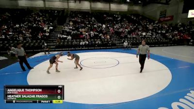 5A 105 lbs Cons. Round 2 - Heather Salazar Fragoso, Olympus vs Angelique Thompson, Box Elder