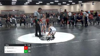 55 lbs Prelims - Andrew Alexander, Buxton Intense (NJ) vs Carter Sanford, Center Grove WC (IN)