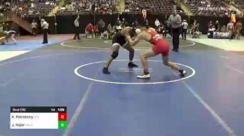 160 lbs Round Of 64 - Kolby Petraborg, Punisher Wrestling Company vs Jason Najar, Smash Gym