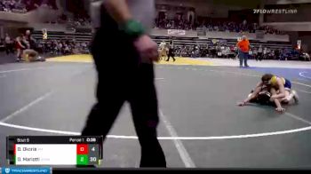 80 lbs Semis & 1st Wrestleback (8 Team) - Dominick Mariotti, STMA vs Daniel Okorie, Kasson-Mantorville