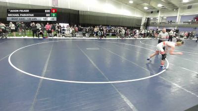 138 lbs Cons. Sub-quarters - Michael Pabustan, Reddot Wrestling Club vs Jaxon Felker, Bear Cave Wrestling Club