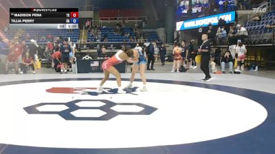 120 lbs Champ. Rd Of 128 - Madison Pena, TX vs Tillia Perry, CA