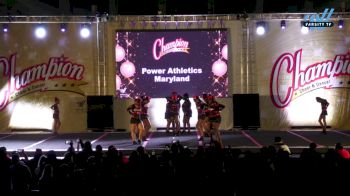 Power Athletics - Maryland - Lady Electra [2023 L4.2 Senior Day 1] 2023 Champion Cheer and Dance Grand Nationals (Cheer)