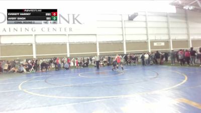 88 lbs Cons. Round 3 - Avery Singh, Westlake Wrestling Club vs Everett Hardey, RWC- Roy Wrestling Club