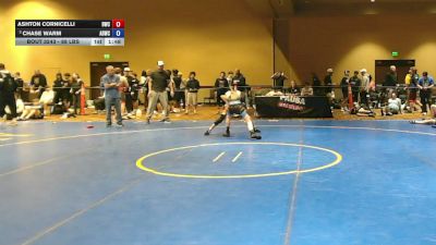88 lbs Cons. Semis - Ashton Cornicelli, Bears Wrestling Club vs Chase Warm, ADWC
