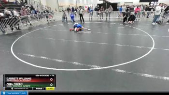 78 lbs Cons. Round 7 - Abel Fisher, Sebolt Wrestling Academy vs Garrett Williams, Summit Wrestling Academy