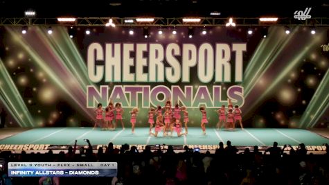 Infinity Allstars - Diamonds [2026 L3 Youth - Flex - Small Day 1] 2026 CHEERSPORT National All Star Cheerleading Championship