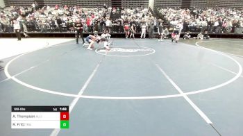 128-I lbs Round Of 64 - Ashton Thompson, Alliance Wrestling Club vs Robert Fritz, Triumph Trained