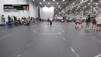120 lbs Round 1 (6 Team) - Kaiden Pomranig, Steller Trained Greedo vs Eric Fusscas, Team Tugman WC