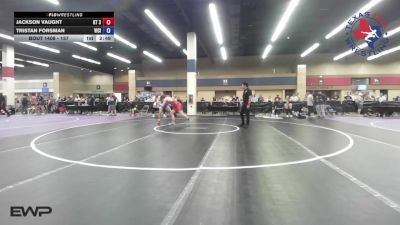 157 lbs Consi Of 8 #1 - Jackson Vaught, KT 3 Style Wrestling Club vs Tristan Forsman, Vici Wrestling Club