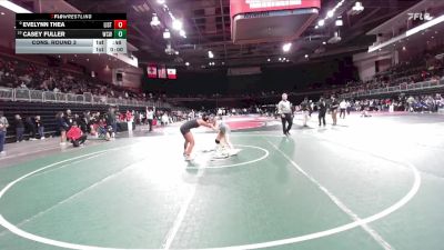 130 lbs Cons. Round 3 - Evelynn Thea, Lincoln (Stockton) vs Casey Fuller, Will C. Wood