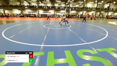 116 lbs Round Of 64 - Bennet Palmeri, Fairport vs Vincent Decicco, Levitttown Division