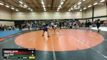 165B Round 2 - Nolin King, Sheridan vs Gregory Meyer, Campbell County