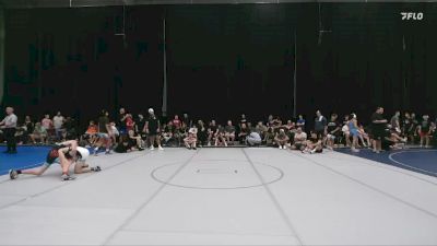 100 lbs Round 3 (6 Team) - Jake Stevens, Iron Horse Blue vs Reed Miles, Dirty Jersey