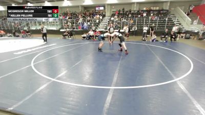 215 lbs 5th Place Match - Kellen Fellure, Franklin Wrestling Club vs McGregor Miller, Team Idaho Wrestling Club