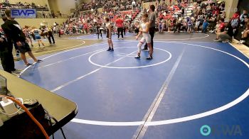 90 lbs Semifinal - Noah Herron, Collinsville Cardinal Youth Wrestling vs Nathan Killman, Beggs Youth Wrestling Program