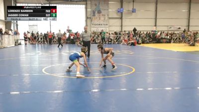 60 lbs Round 1 - 9:00am Friday - Lorenzo Barbieri, PA USA vs Jagger Cowan, Select