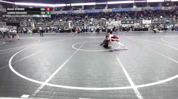 100 lbs Round Of 16 - Isaac Steiner, Cougar WC vs Aaron Delgado, Prime
