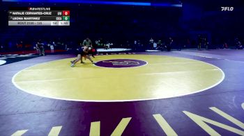 125 lbs Champ. Round 2 - Natalie Cervantes-cruz, Livingston vs Leona Martinez, Central Catholic