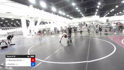 126 lbs Round Of 16 - Xavier Reynoso Carrola, Ichiban WC vs Joshua Portillo, Legacy Wrestling Center