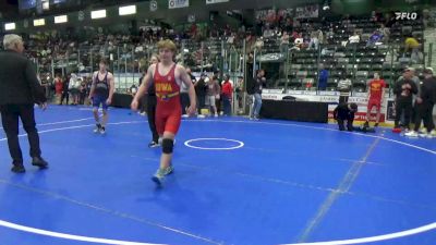 157 lbs Cons. Semis - Lincoln Linden, Woodbury Central vs Rylen Hanson
