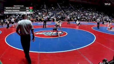 110 lbs Quarterfinal - MiKayla Williams, Houston County vs Nyanna Marshal, Temple