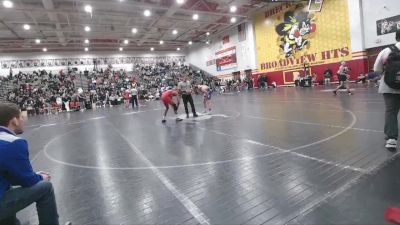 132 lbs Champ. Round 2 - Azariah Gervin, Cincinnati LaSalle vs Mason Katschor, Dundee