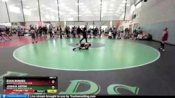 63 lbs 5th Place Match - Joshua Aston, Bonneville Wrestling Club vs Evan Borges, Idaho Falls Wrestling Club