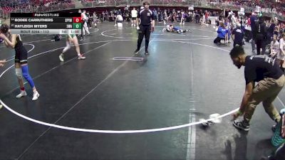 113 lbs Quarterfinal - Bodee Carruthers, St Paul Youth Wrestling vs Hayleigh Myers, 308 Wrestling Academy
