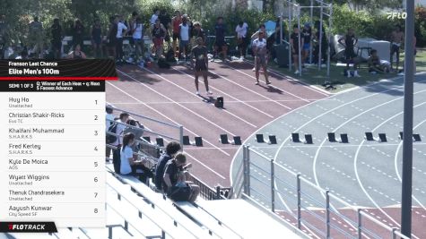 Men's 100m Track, Semi-Finals 1 (Fred Kerley)