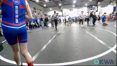 64 lbs Rr Rnd 1 - Aiden Dunsworth, Smith Wrestling Academy vs Malikye O'Donnell, Lions Wrestling Academy