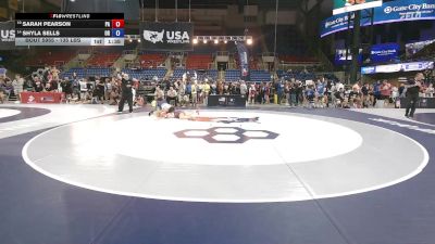 135 lbs Champ. Rd Of 32 - Sarah Pearson, PA vs Shyla Sells, OR