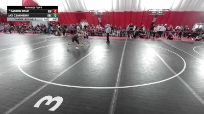 14U Boys - 105 lbs Champ. Round 2 - Jax Czarneski, Denmark Wrestling Club vs Easton Rear, RT Elite Wrestling