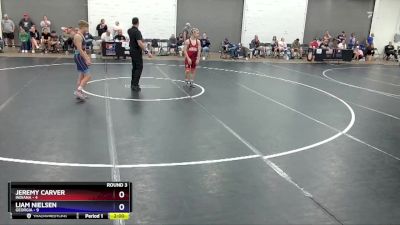 102 lbs Round 3 (8 Team) - Jeremy Carver, Indiana vs Liam Nielsen, Georgia