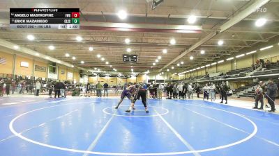 190 lbs Consi Of 8 #1 - Angelo Mastrofine, Exeter/West Greenwich vs Erick Mazariego, Classical
