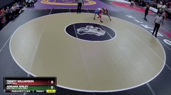 Cons. Round 1 - Adriana Smiley, Papillion-La Vista Girls vs Trinity Williamson, Crete Girls