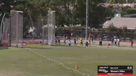 Women's 200m, Finals 5