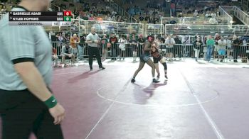 135 lbs Quarterfinal - GABRIELLE ASABI, Sunlake vs Kylee Hopkins, Baker County